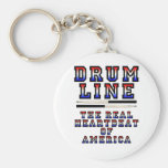 Drumline Heart Beat Keychains