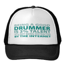 Drummer 3% Talent Mesh Hats