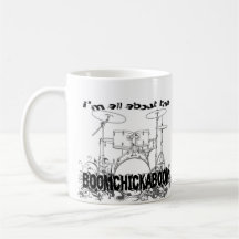Drummer beat coffee mugs