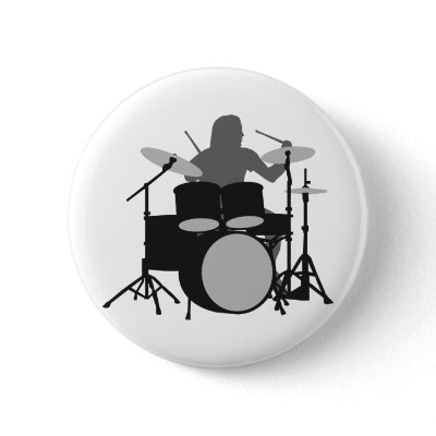 drummer anstecknadel by Axel_67