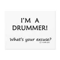 Drummer Excuse
