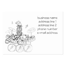 Drummer Guy Business Cards