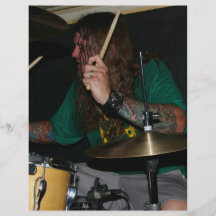 Drummer Personalized Flyer