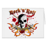 Drummer skull A cards