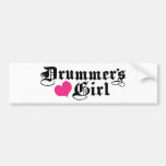 Drummer's Girl Bumper Stickers