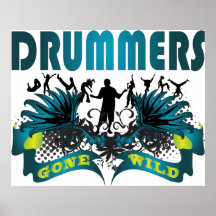 Drummers Gone Wild Poster