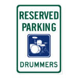 Drummers Parking posters