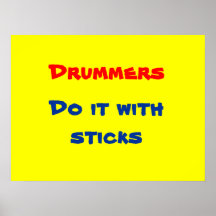 Drummers poster