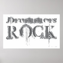Drummers Rock Print