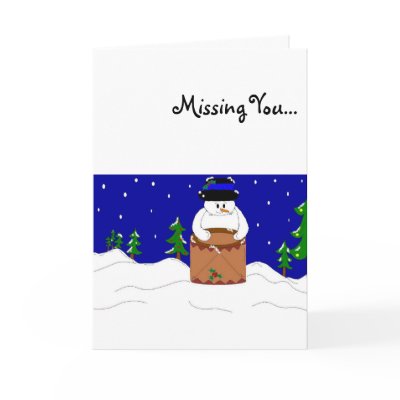 Drumming Snowman Card by seashell2
