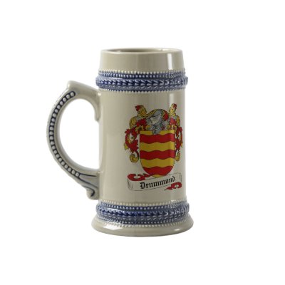 Drummond Coat of Arms Stein - Family Crest Mugs by Coat_of_Arms_Steins