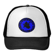 DRUMS BLUE LIGHT MESH HATS