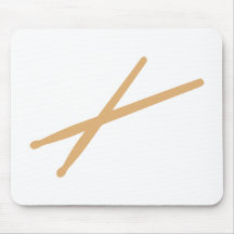 Drums - Drumsticks Mousepad