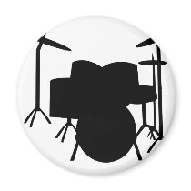 drums fridge magnets