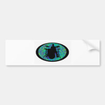 DRUMS OVER RIDE BUMPER STICKER