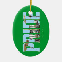 Drums PRIDE Christmas Tree Ornament