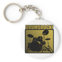 Drums Rock! Key Chain