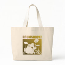 Drums Rocks! Tote Bag