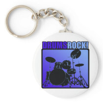 Drums Rocks! Key Chains