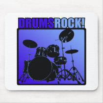 Drums Rocks! Mouse Pads
