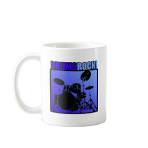Drums Rocks! Coffee Mugs