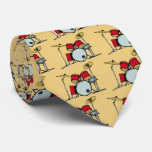 drums, necktie
