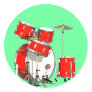 Drumset Stickers