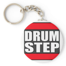 DRUMSTEP Drum and Bass and Dubstep Key Chain