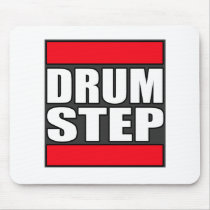 DRUMSTEP Drum and Bass and Dubstep Mouse Pad