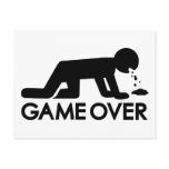 Drunk game over