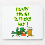 Drunk Leprechaun Mousepad