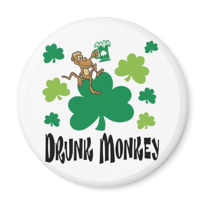 Drunk Monkey by HolidayObsessions