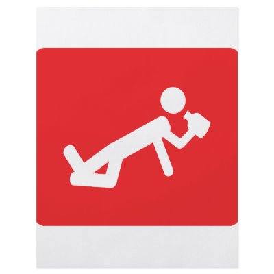 drunken man icon custom flyer by TomaniacLines