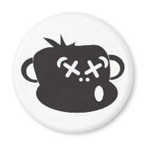 Drunken Monkey Magnet
