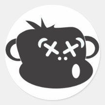 Drunken Monkey Sticker