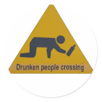 Drunken People Crossing