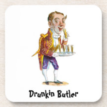 Drunkin Butler Coasters