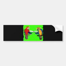 Drunkin Parrots Bumper Sticker