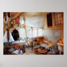 Dry Cleaner - The laundry room Posters