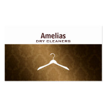 Dry Cleaning Business Cards