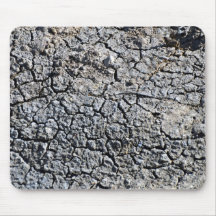 Dry, Cracked Soil Texture Mouse Pads