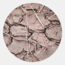 dry  soil  / crack earth sticker