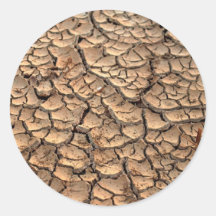 dry  soil  / crack earth sticker