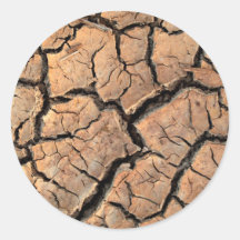 dry  soil  / crack earth stickers