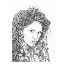 Dryad (full version) - Blank Postcard