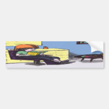 Drying Hair in a Beauty Salon Bumper Stickers
