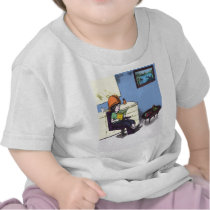 Drying Hair in a Beauty Salon T-shirt