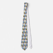 Drying Hair in a Beauty Salon Necktie