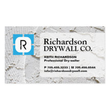 DRYWALL COMPANY BUSINESS CARD