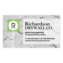 DRYWALL COMPANY BUSINESS CARD
